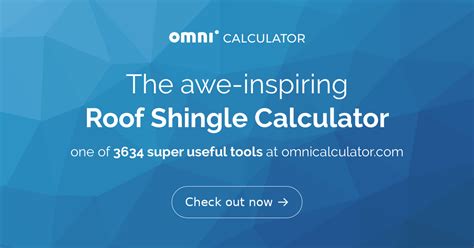 Roof Shingle Calculator