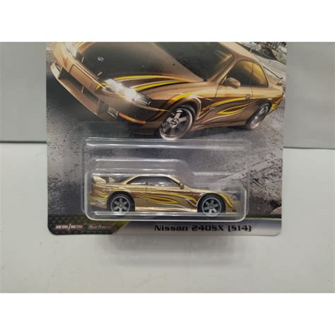 NISSAN 240 SX S14 FAST FURIOUS 3 5 FAST TUNERS 1 64 HOT WHEELS PREMIUM BCN STOCK CARS