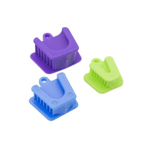 3 Pcsset Dental Oral Silicone Mouth Prop Bite Blocks Latex Free Cheek