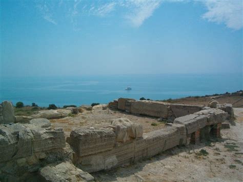 Eraclea Minoa Ag L Area Archeologica Di Eraclea Minoa Un Balcone