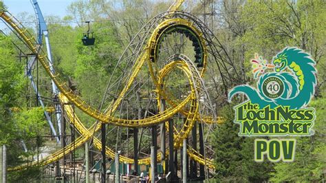 Loch Ness Monster Busch Gardens Williamsburg Pov Fasci Garden