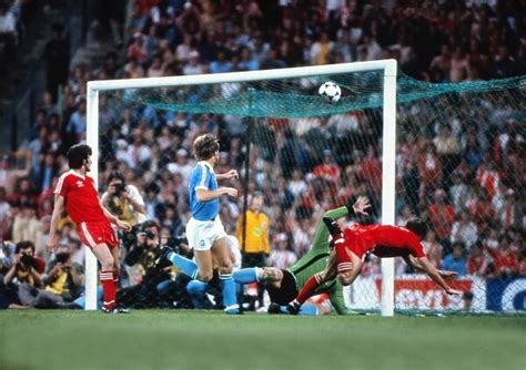 Trevor Francis Heads The Winning Goal Into The Roof Of