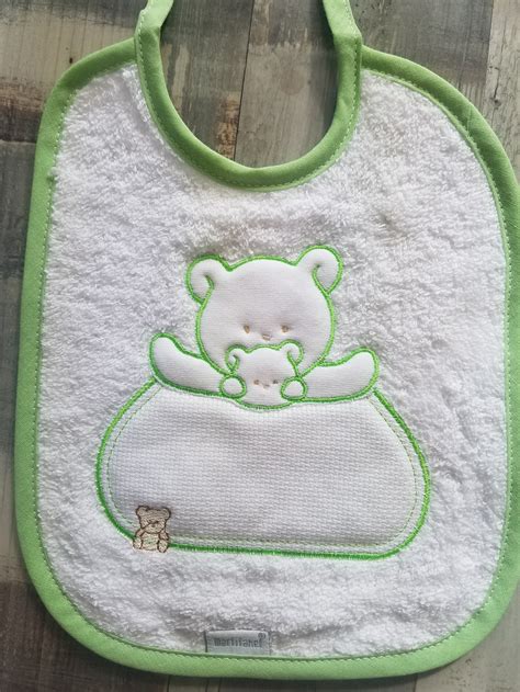 Personalized Bib With Embroidered Name Baby Bib With Name On Etsy