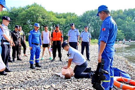 “警”防溺水 “救”在身边丨徽州公安分局组织开展溺水救援演练和培训 黄山文明网