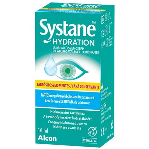 Alcon Picaturi Oftalmice Systane Hydration Lubricant Eye Drops Fara