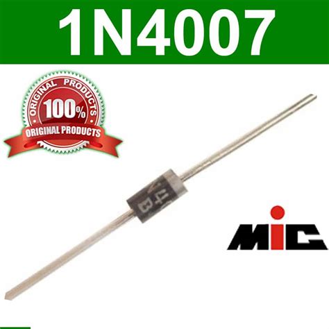 Jual ISI 10 PCS DIODA IN4007 MIC ASLI DIODE IN4007 ROLL 1N4007 IN 4007