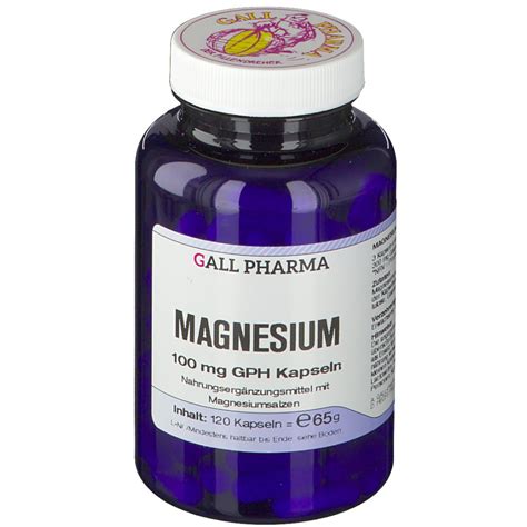 Gall Pharma Magnesium Mg Gph Kapseln Shop Apotheke