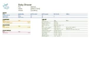 Baby Shower Registry Checklist Pdfsimpli