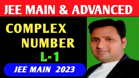 Jee Complex Number Lecture Operation On Complex Numbers Math