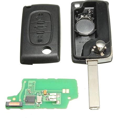 Rkfuk Replacement Button Remote Car Key Fob Case Ce With Van