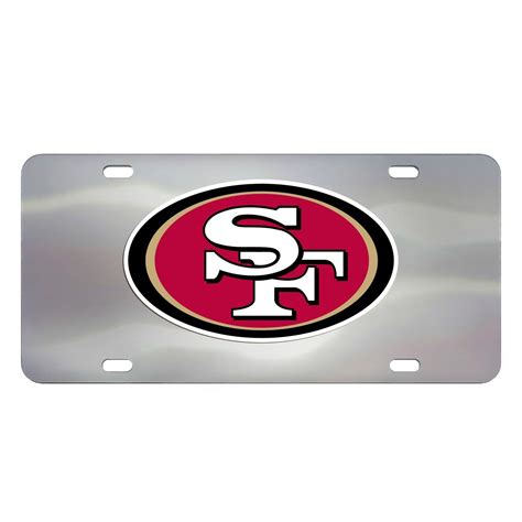 FANMATS San Francisco 49Ers Diecast License Plate