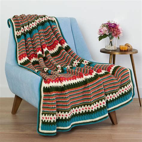 Crochet Patterns Galore Happy Holidays Blanket