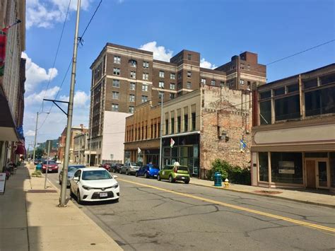 downtown steubenville photo  aug  city  ohio
