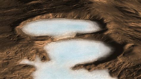 Water ice glaciers spotted on Mars - CNET