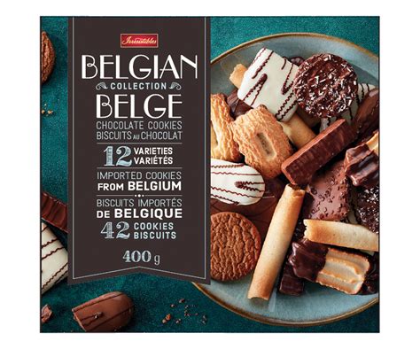 Belgian Chocolate Cookies Collection G Irresistibles Crackers