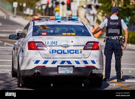 RCMP Royal Canadian Mounted Police Stock Photo - Alamy