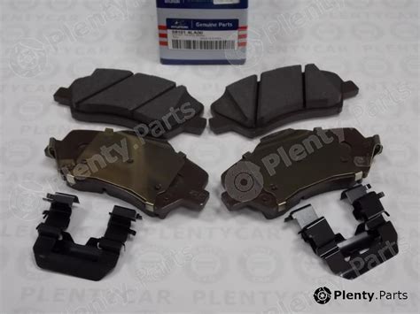 Genuine HYUNDAI / KIA (MOBIS) part 581014LA00 Brake Pad Set, disc brake ...