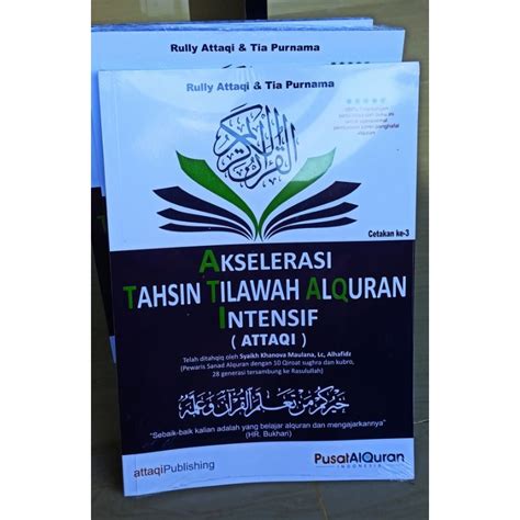 Jual Belajar Ngaji Dengan Buku Metode Attaqi Akselerasi Tahsin Tilawah