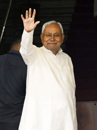 Bihar Chief Minister Nitish Kumar Going Editorial Stock Photo Stock