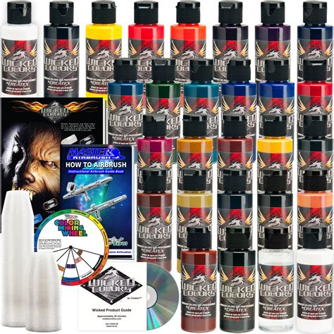 16 Airbrush Paint Kit Konsep Spesial