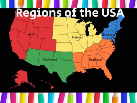 Regions of the USA Free Activities online for kids in 1st grade by ...