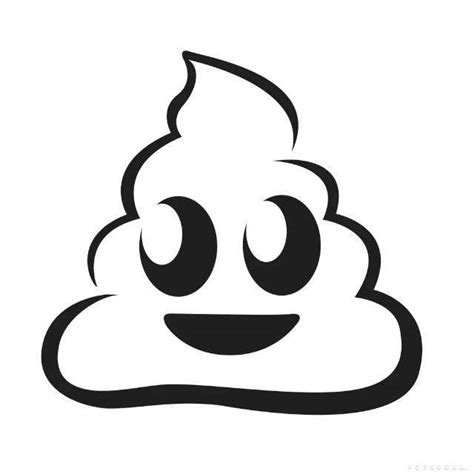 Upparent · Poop Emoji Pumpkin Stencil