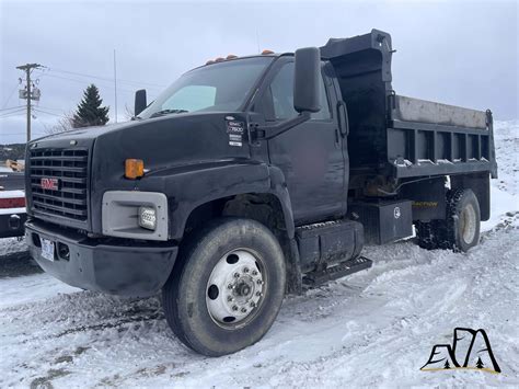 2004 Gmc Topkick C7500 S A Dump Truck Eastern Frontier Auctions