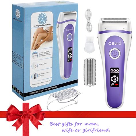 3 In 1 Electric Razor For Women Painless Lady Shaver Waterproof Wet And Dry Usb Rechargeable Low