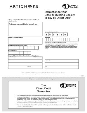 33 Printable Direct Debit Form Templates Fillable Samples In PDF