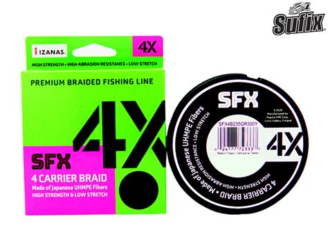 Linha Multifilamento Rapala Sufix Sfx X Carrier Braid Metros