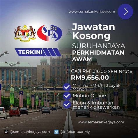 1 287 Kekosongan Jawatan Di Suruhanjaya Perkhidmatan Awam SPA Ambilan