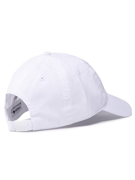 Lacoste Czapka z daszkiem RK6816 Biały Modivo pl