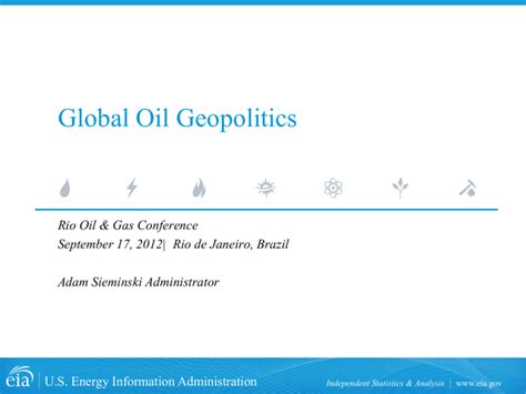 Global Oil Geopolitics