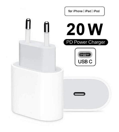 Fonte Tomada Carregador Usb C Turbo 20w IPad IPhone Pro Max