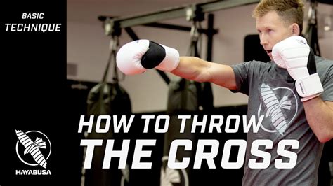 How To Throw A Cross Striking Basics Series Kickboxing YouTube