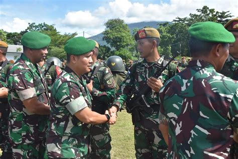 449 Prajurit Armed 19 105 Tarik Bogani Tuntas Jalankan Tugas Di