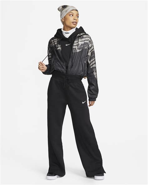 Nike Sportswear Phoenix Fleece Women S High Waisted Wide Leg Tracksuit Bottoms Nike Se