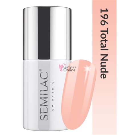 Oja UV Semilac 196 Nude Total Nude 7 Ml