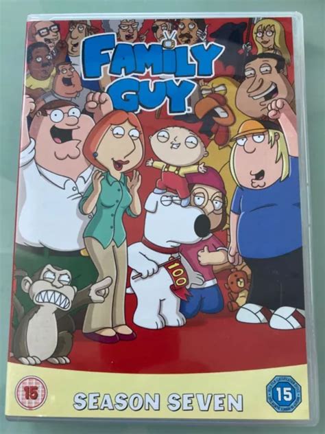 FAMILY GUY COMPLETE SEASON SEVEN 7 DVD - Original UK Release £1.25 ...