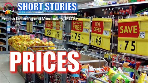 Prices Short Stories IELTS Vocabulary YouTube