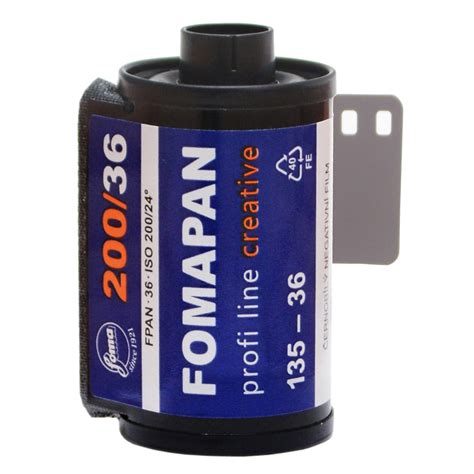 FOMA Fomapan 200 35mm 36 Exp. Film - fotoimpex.com analogue photography