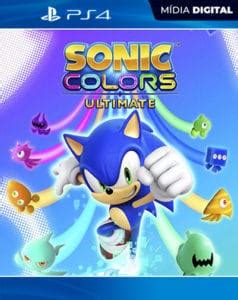 Sonic Colors Ultimate Playstation M Dia Digital Frigga Games