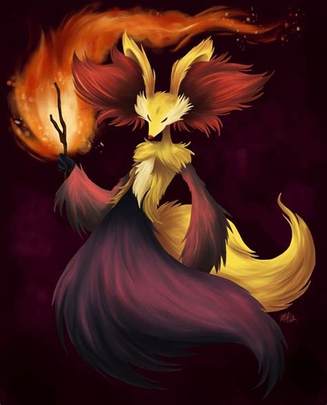 Delphox Wiki Pok Mon Ultrasol Y Ultraluna Amino