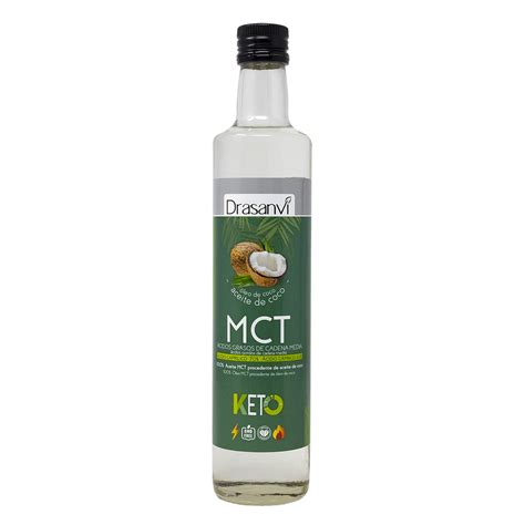 Aceite MCT Coco 500 Ml Keto Drasanvi Drasanvi