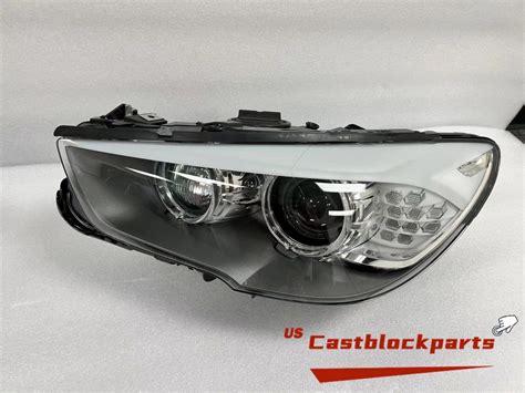 FOR 2010 2017 BMW 5 Series GT F07 550i 535i HEADLIGHT XENON LH DRIVER