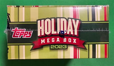 Topps Holiday Mlb Baseball Trading Cards Hobby Mega Box Factory