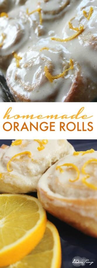 Homemade Orange Rolls Recipe