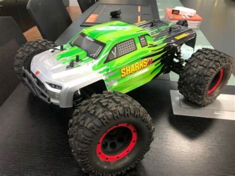 Xtc Rc Super Monster Truck Sharks Km H S Brushless Wd Rtr X Li