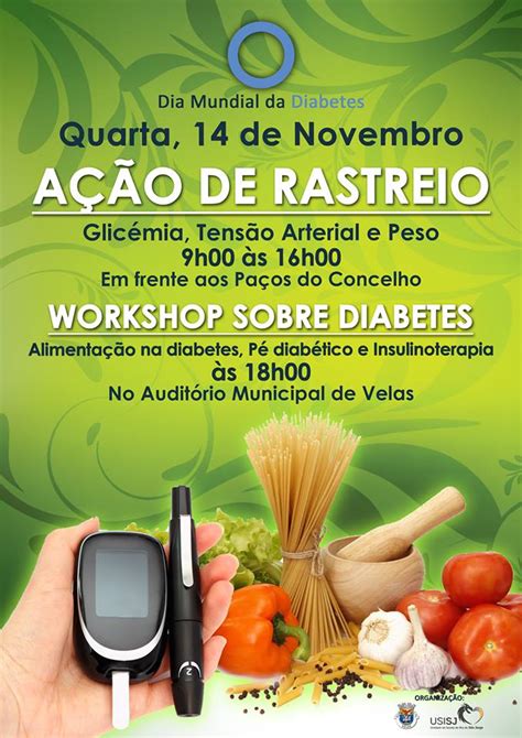 Assinala se hoje o Dia Mundial da Diabetes Como já é hábito há Ação