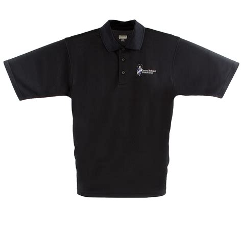 Men's Black Polo Shirt - NTHS